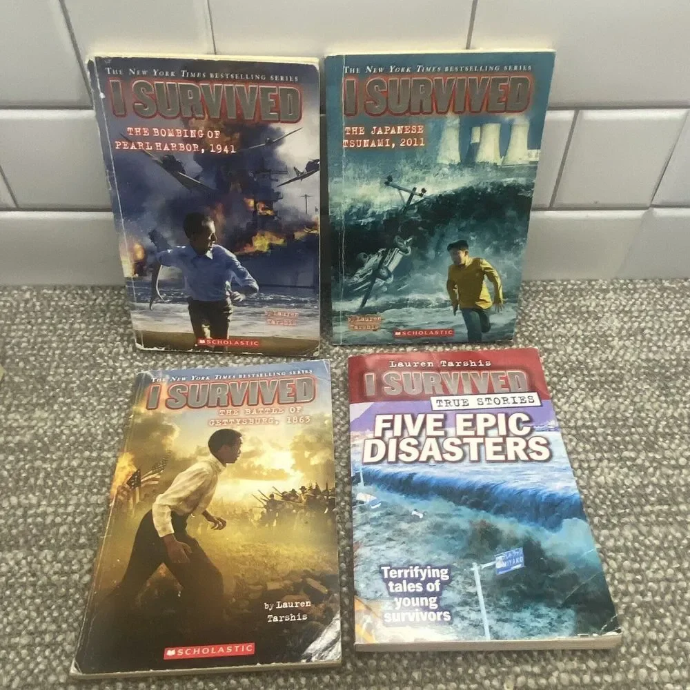 I Survived Book Set 12 Books‎ Elementary Middle Literacy